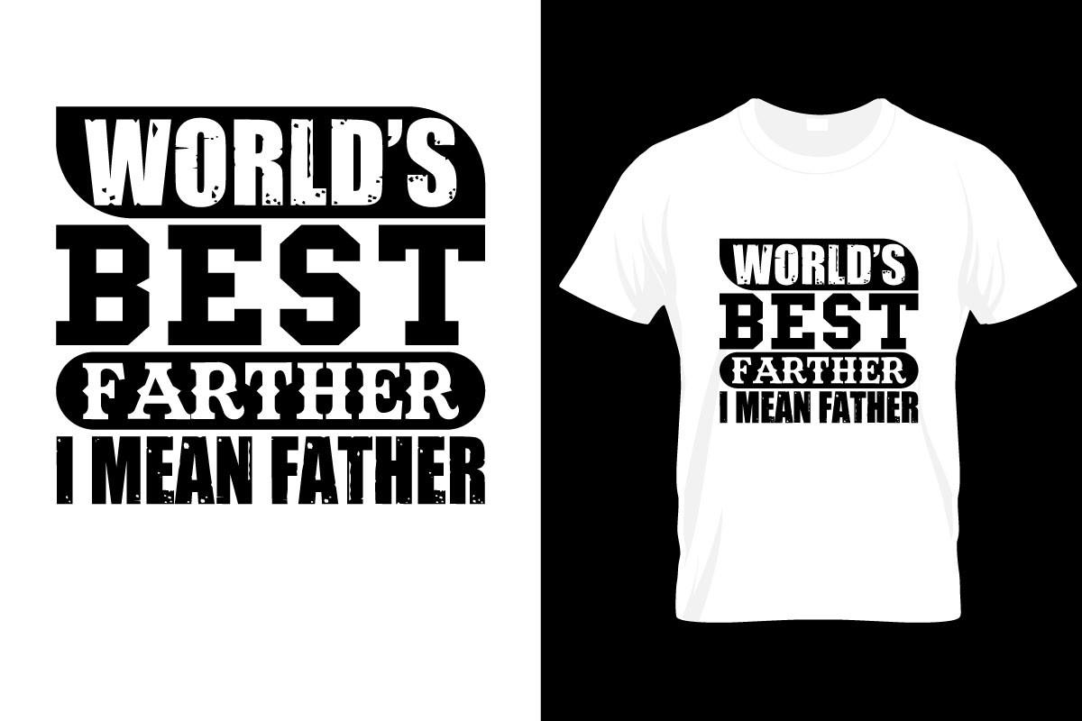 Father's Day T Shirt Design for SVG