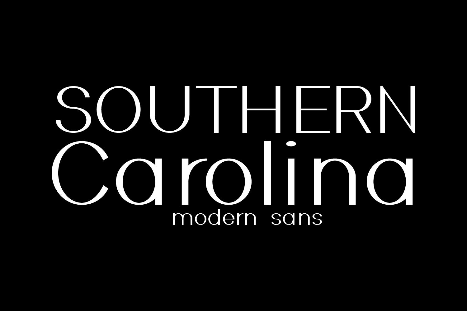Southern Carolina Font