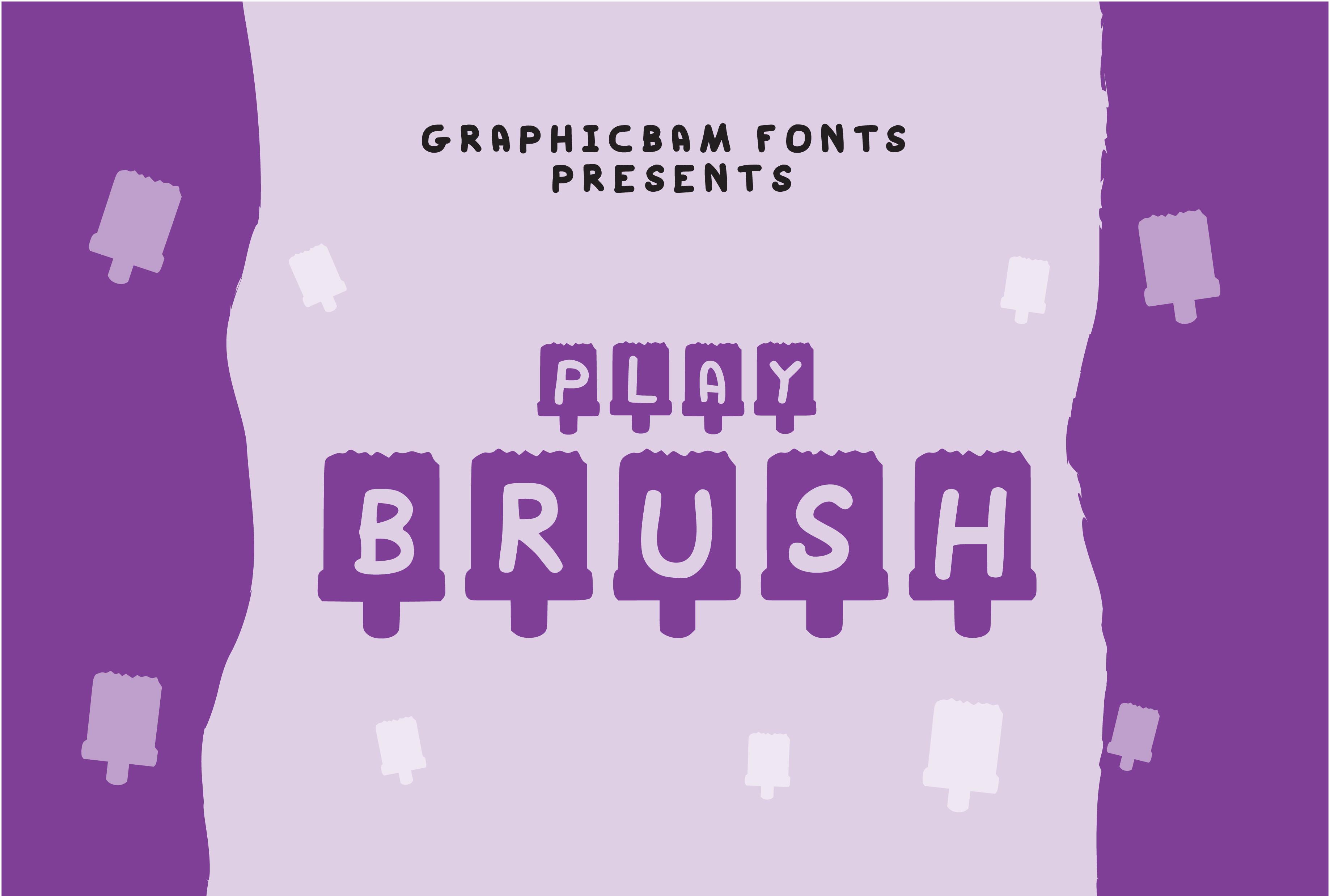 Play Brush Font