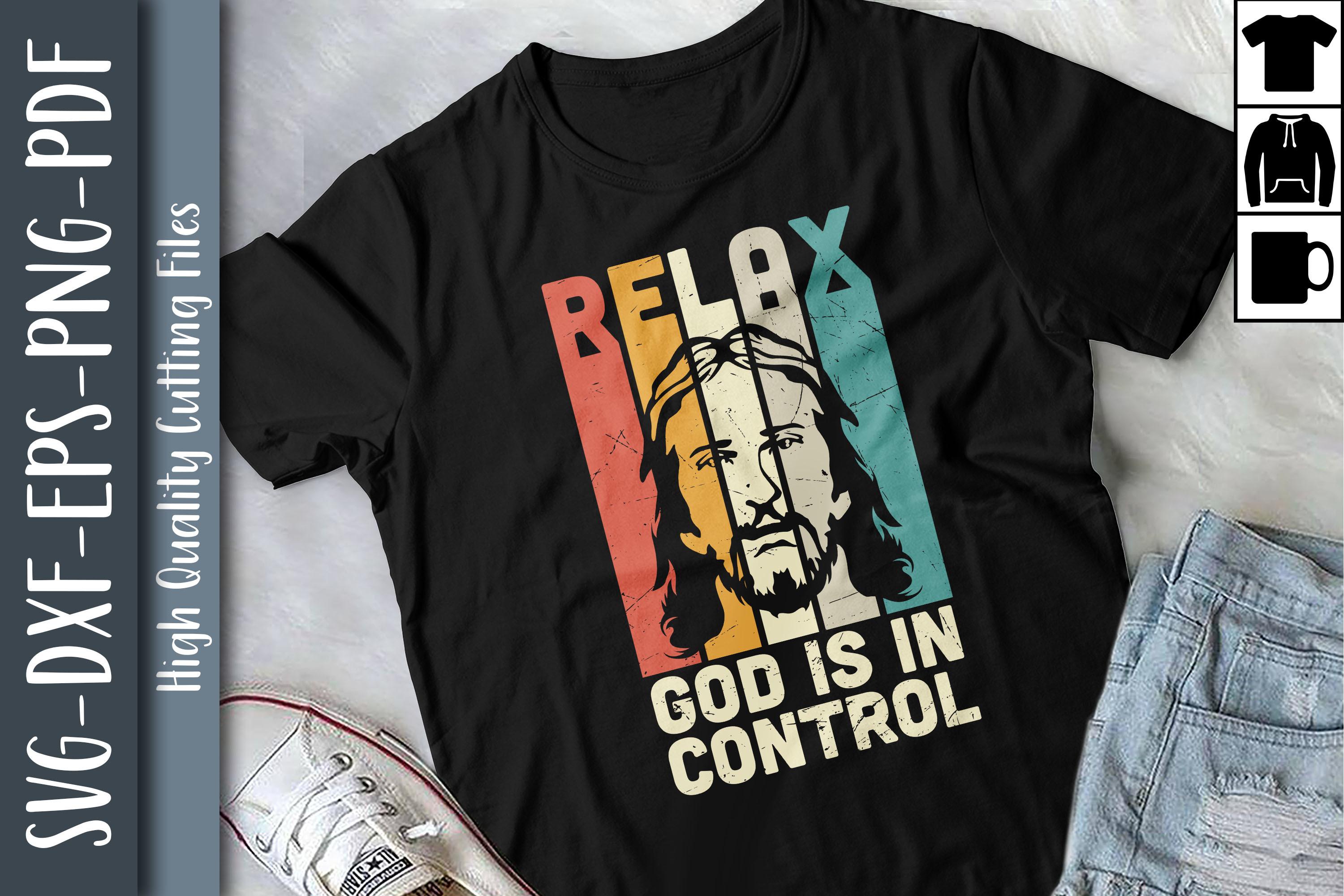 Christan Design Relax God is in Control
