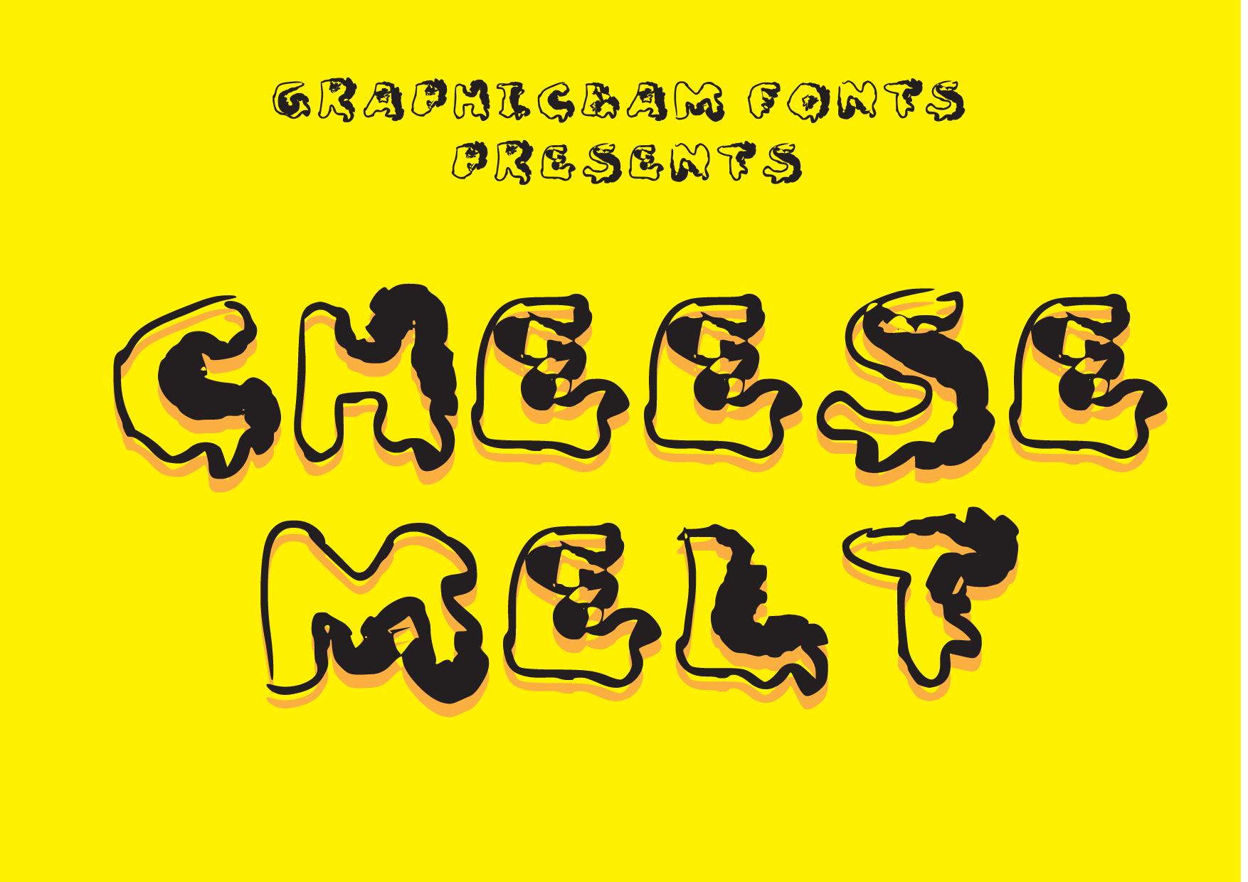Cheese Melt Font