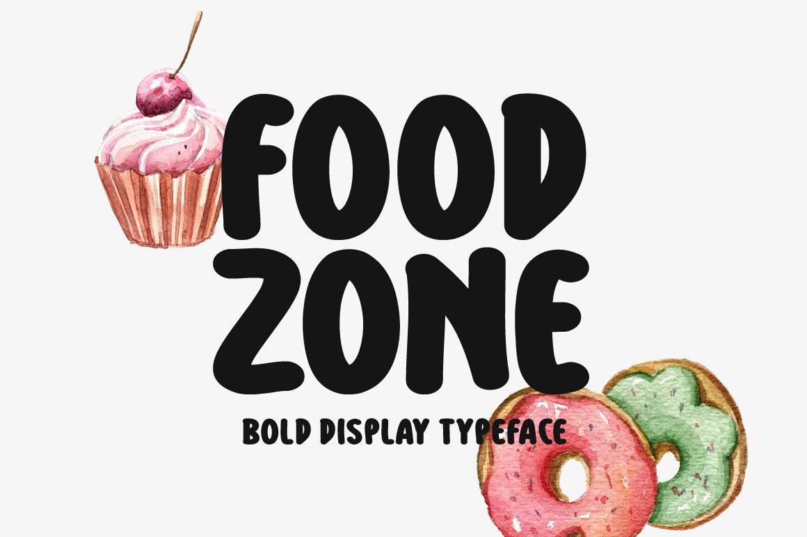 Food Zone Font