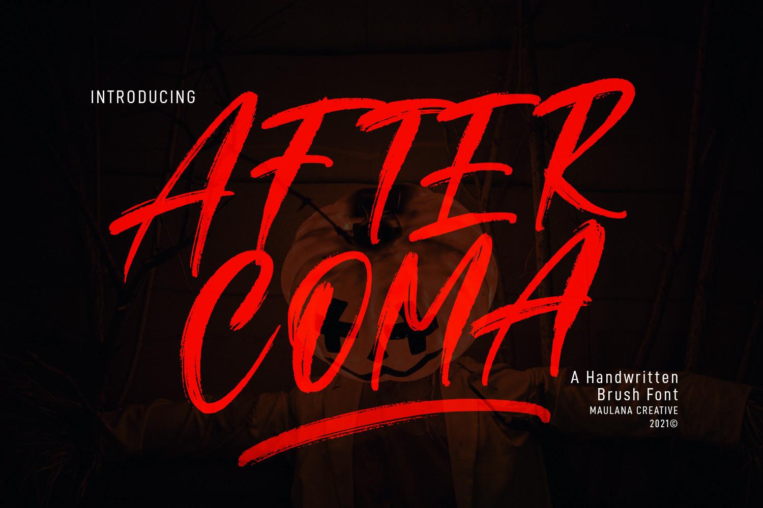 After Coma Font