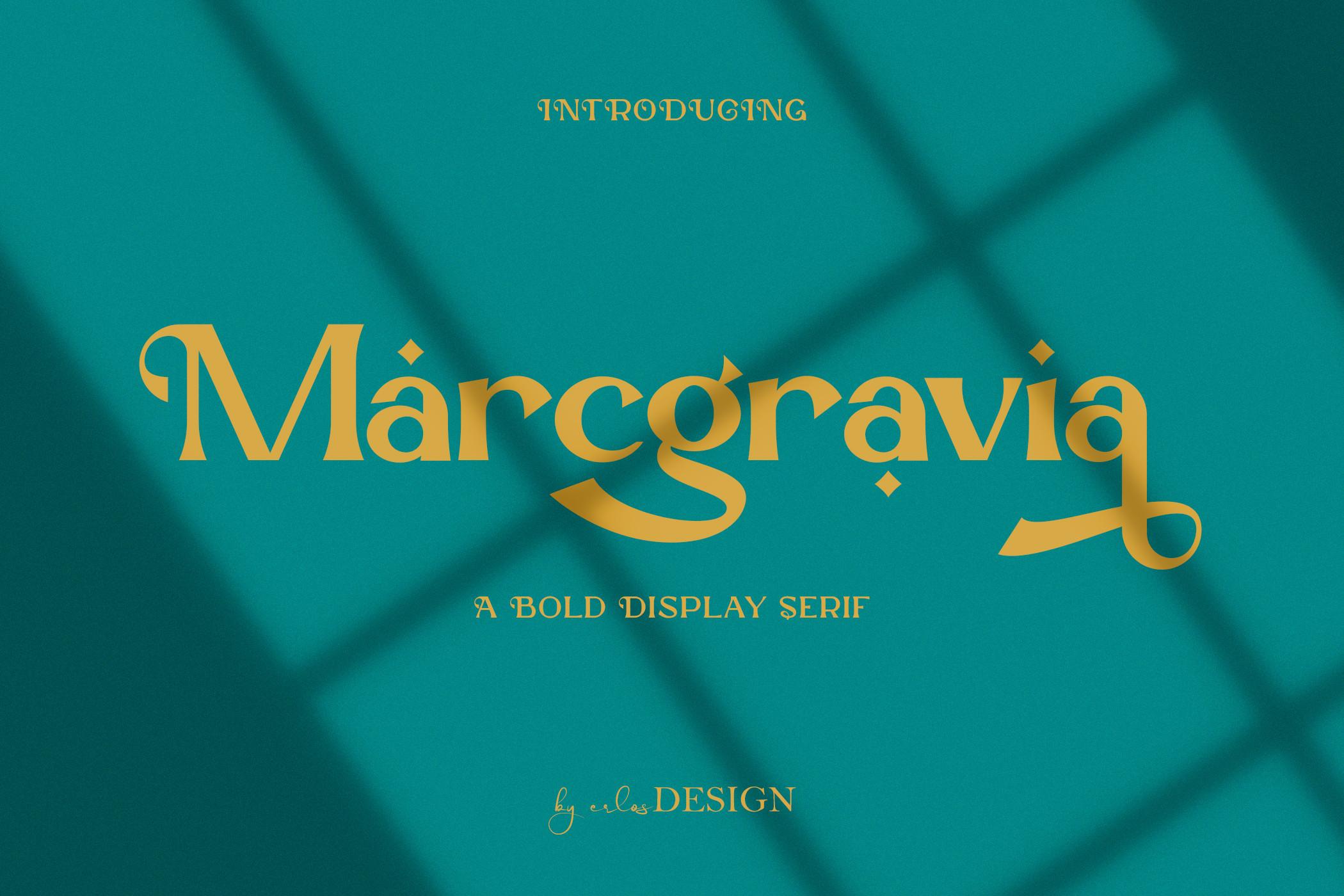 Marcgravia Font