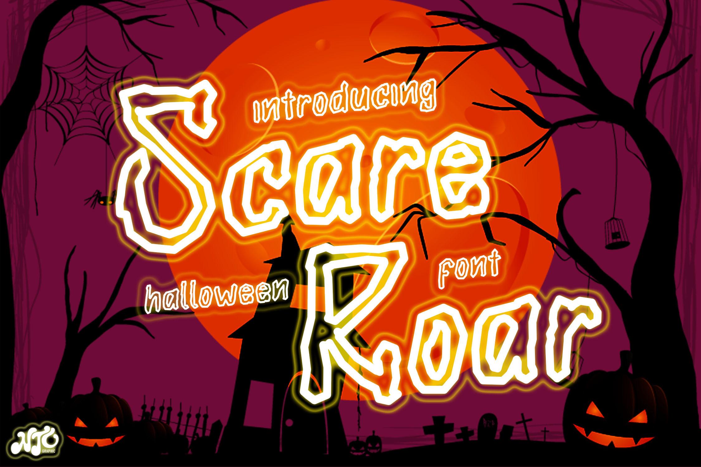 Scare Roar Font