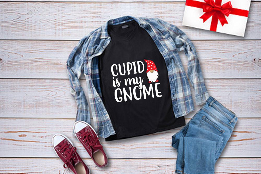 Gnome Svg Design, Cupid is My Gnome