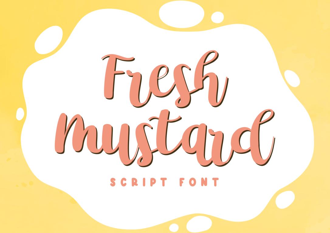 Fresh Mustard Font