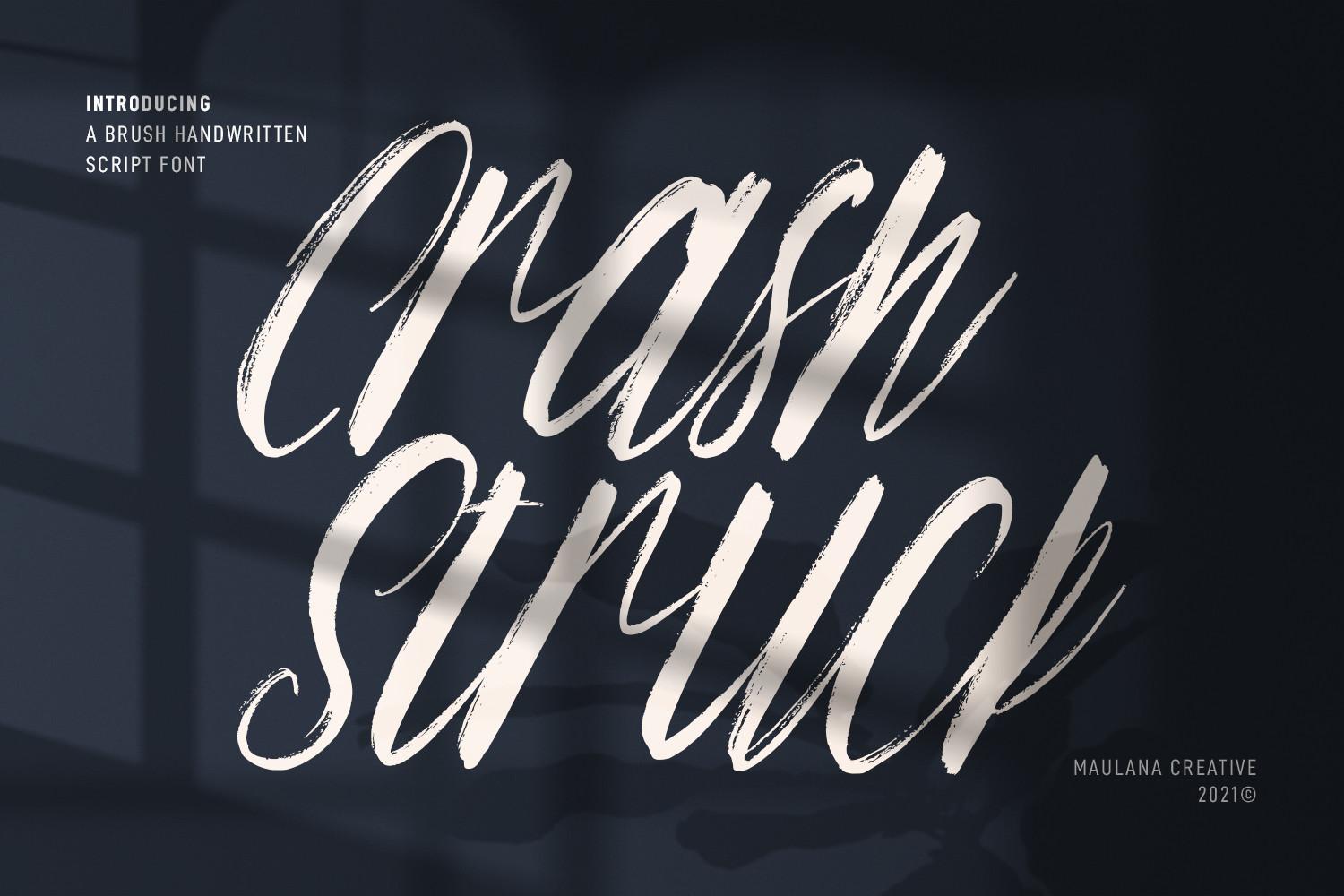 Crash Struck Font