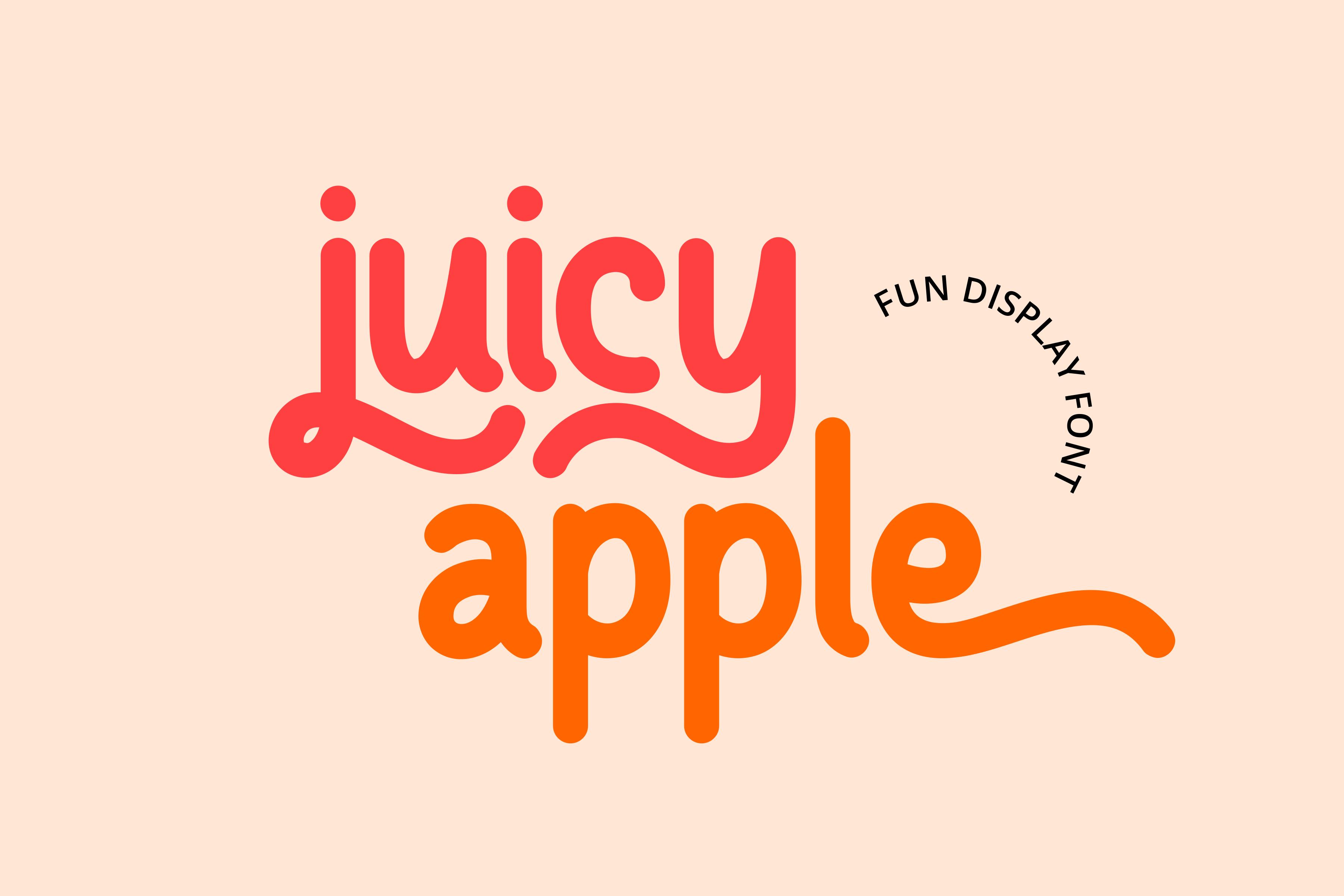 Juicy Apple Font