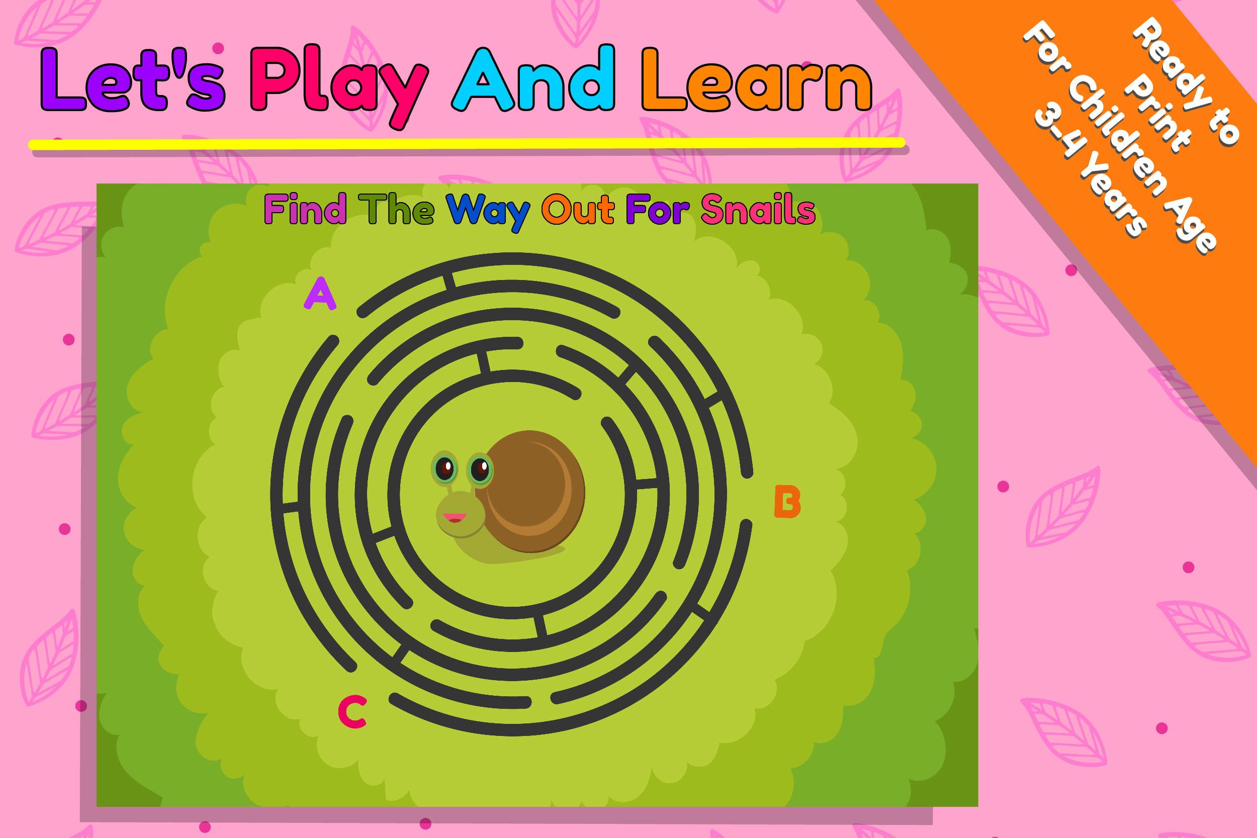 Teaching Material Labyrinth - Snail