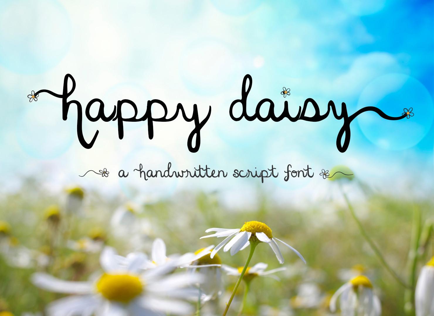 Happy Daisy Font