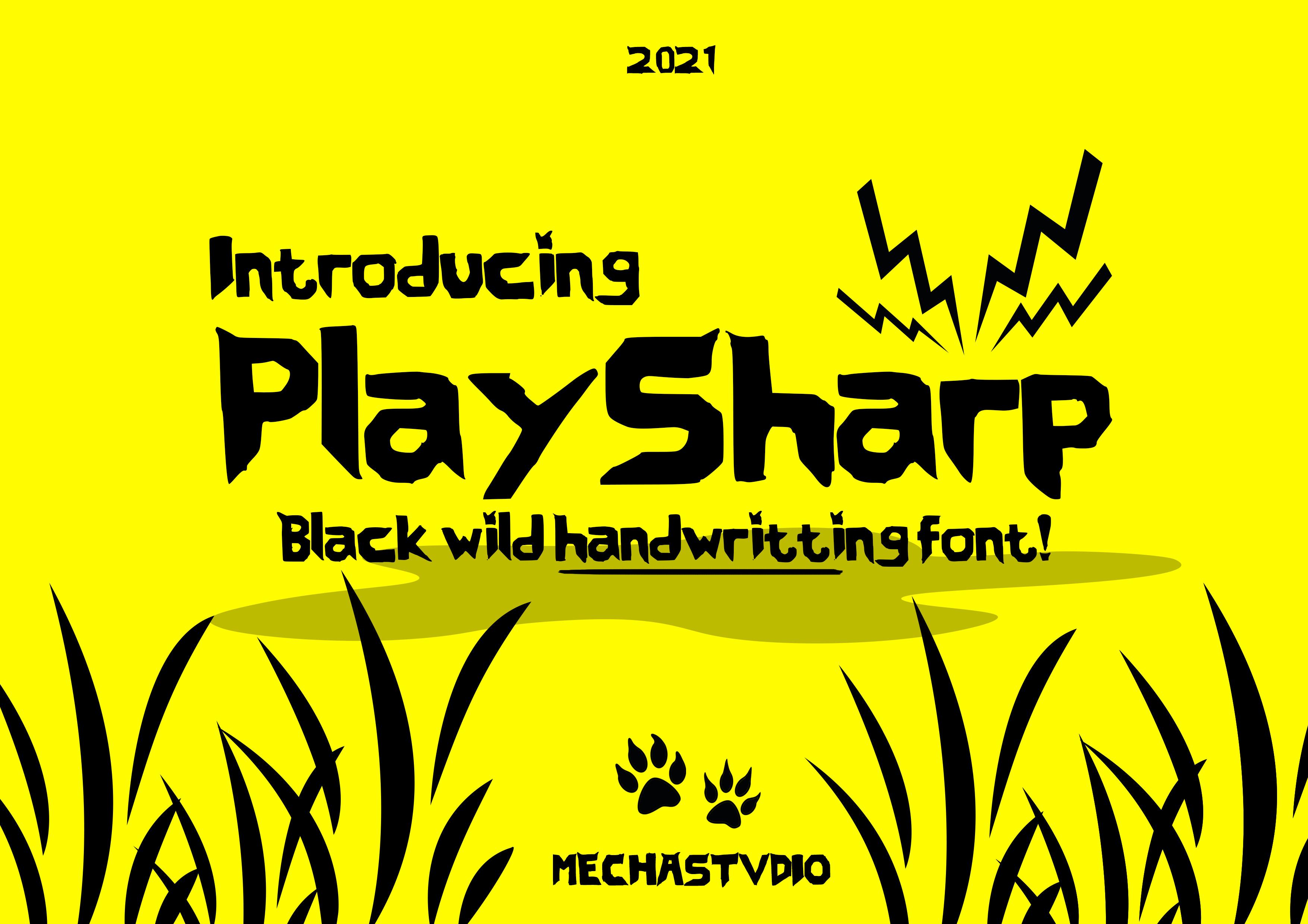 Play Sharp Font