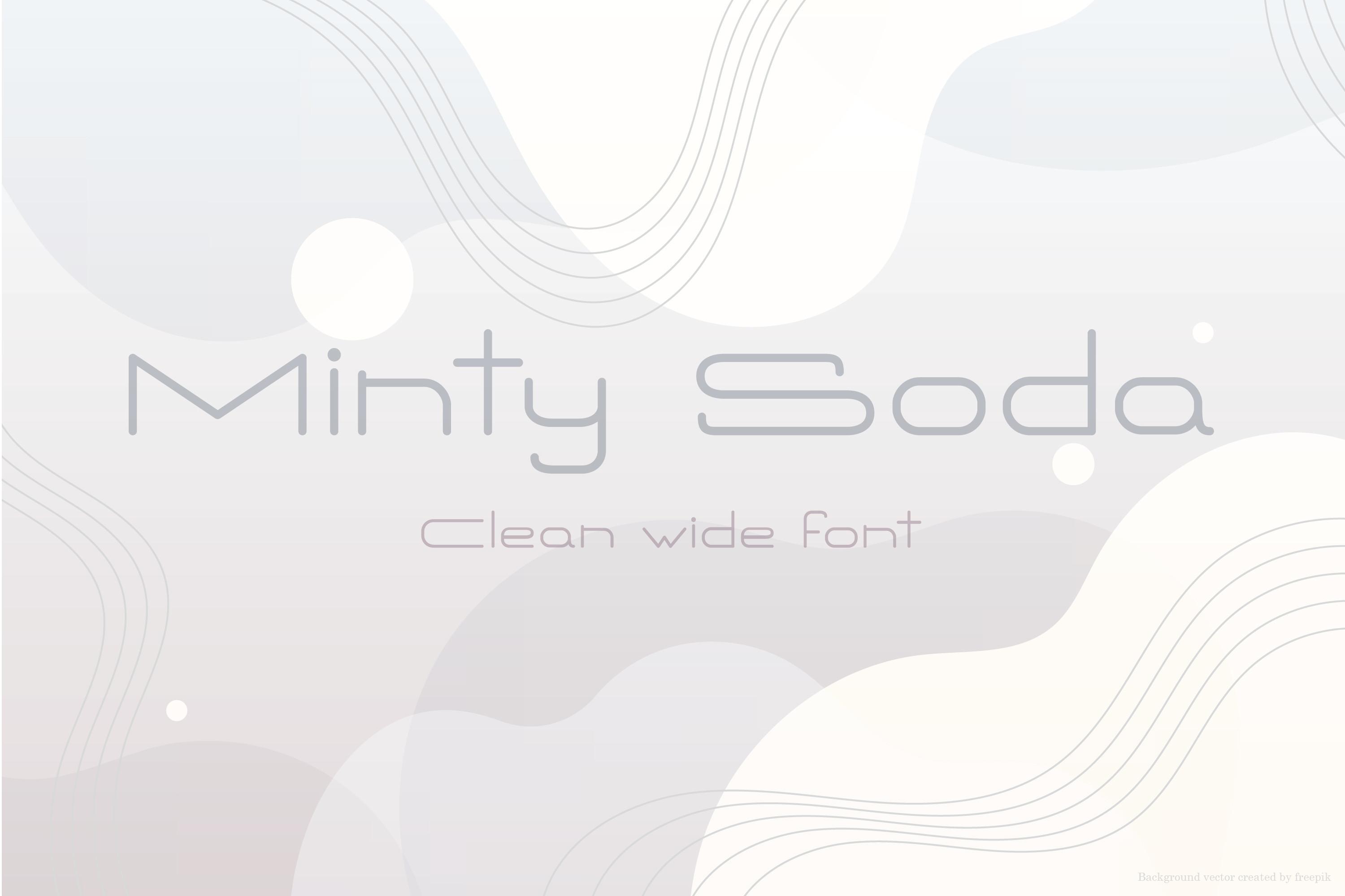 Minty Soda Font