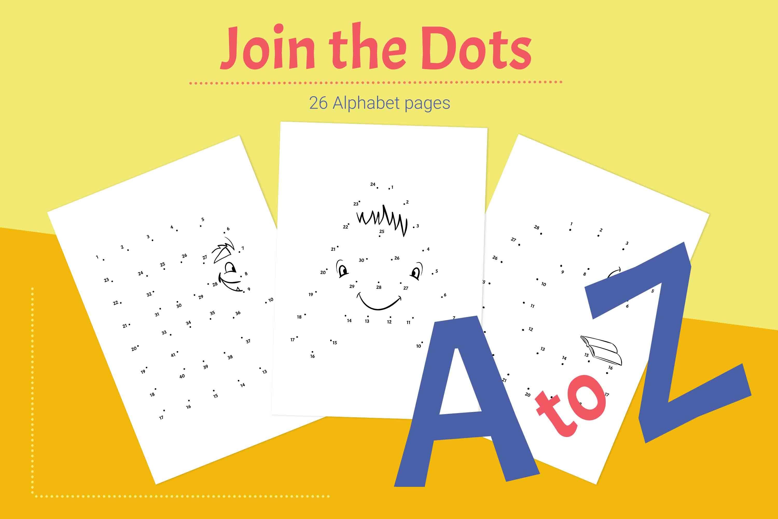 Join the Dots a to Z Letters for Kids