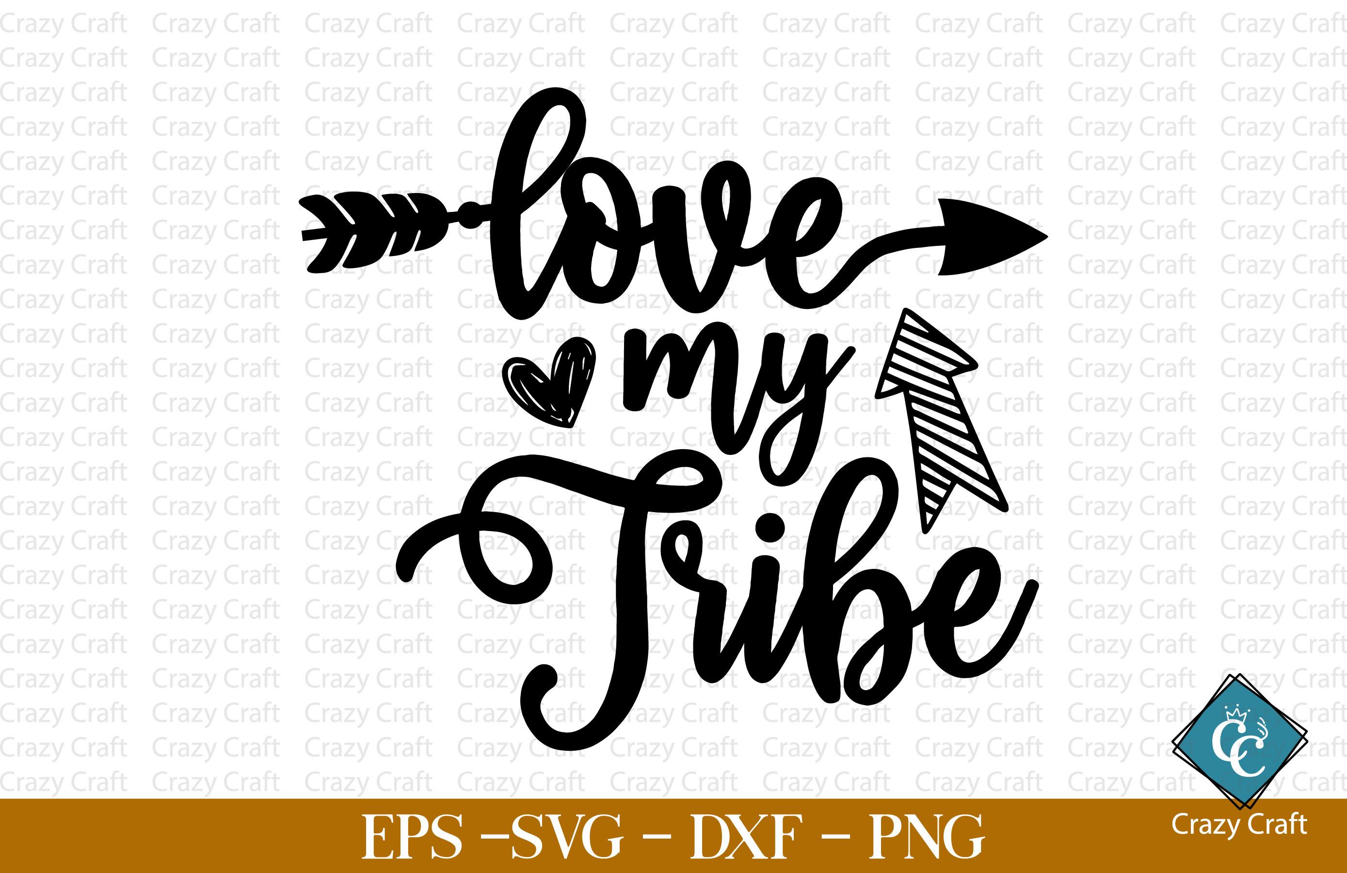 Love My Tribe. Boho Design
