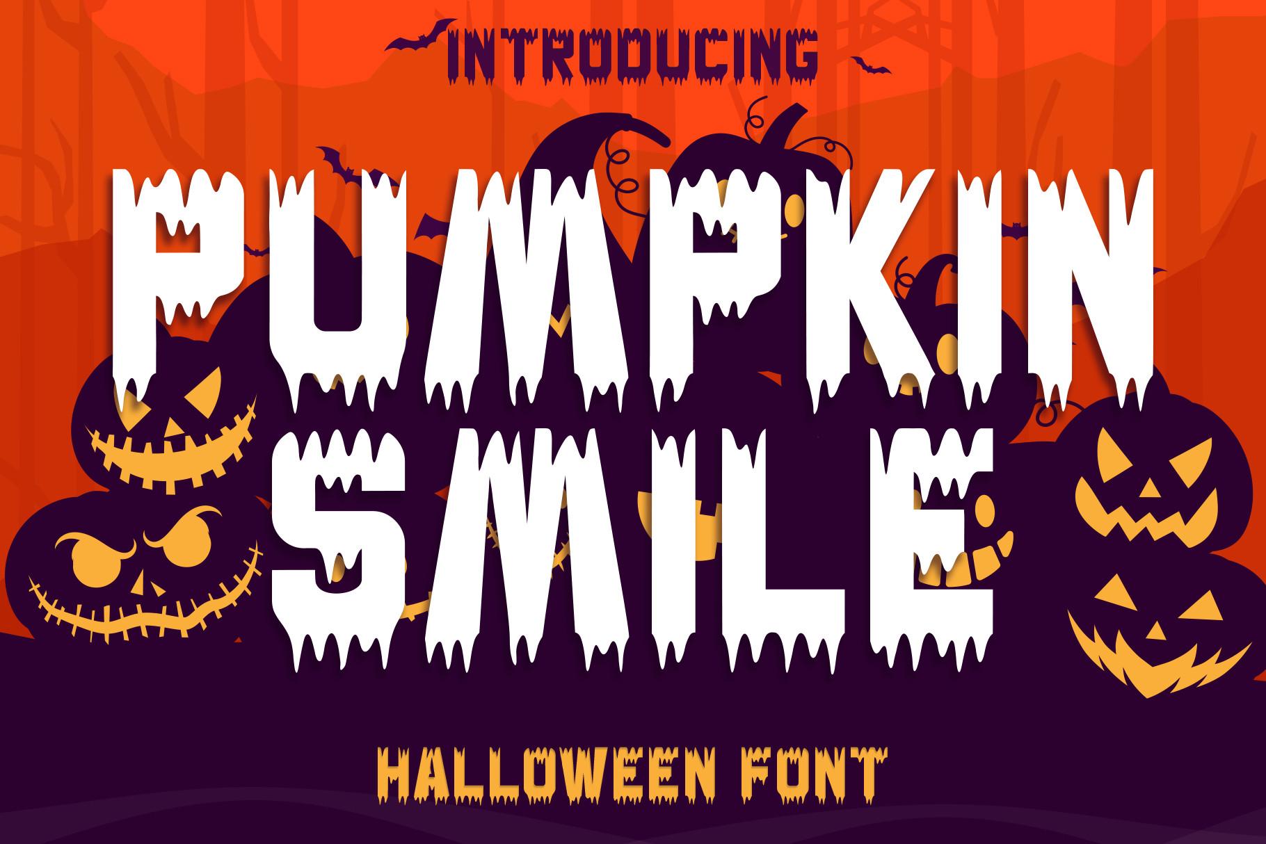 Pumpkin Smile Font