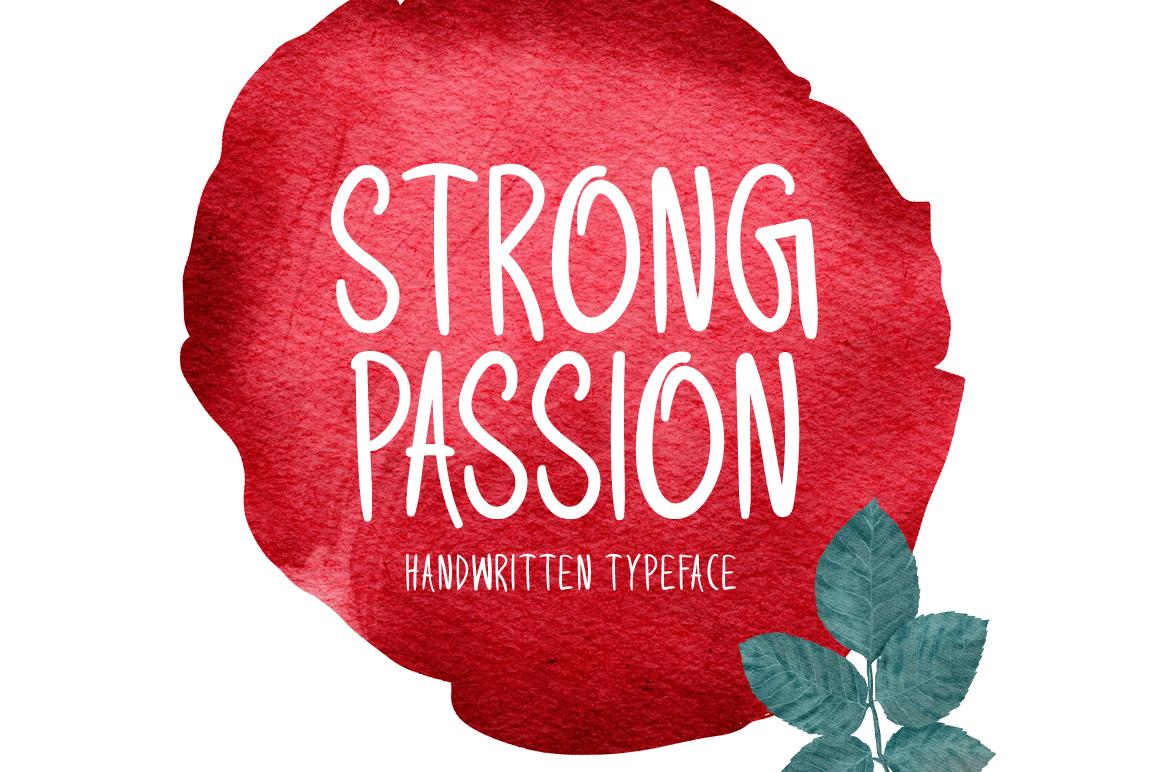 Strong Passion Font