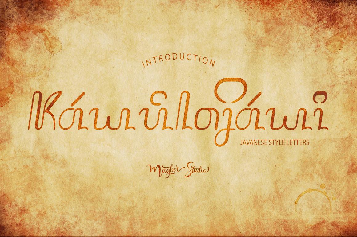 Kawulojawi Font