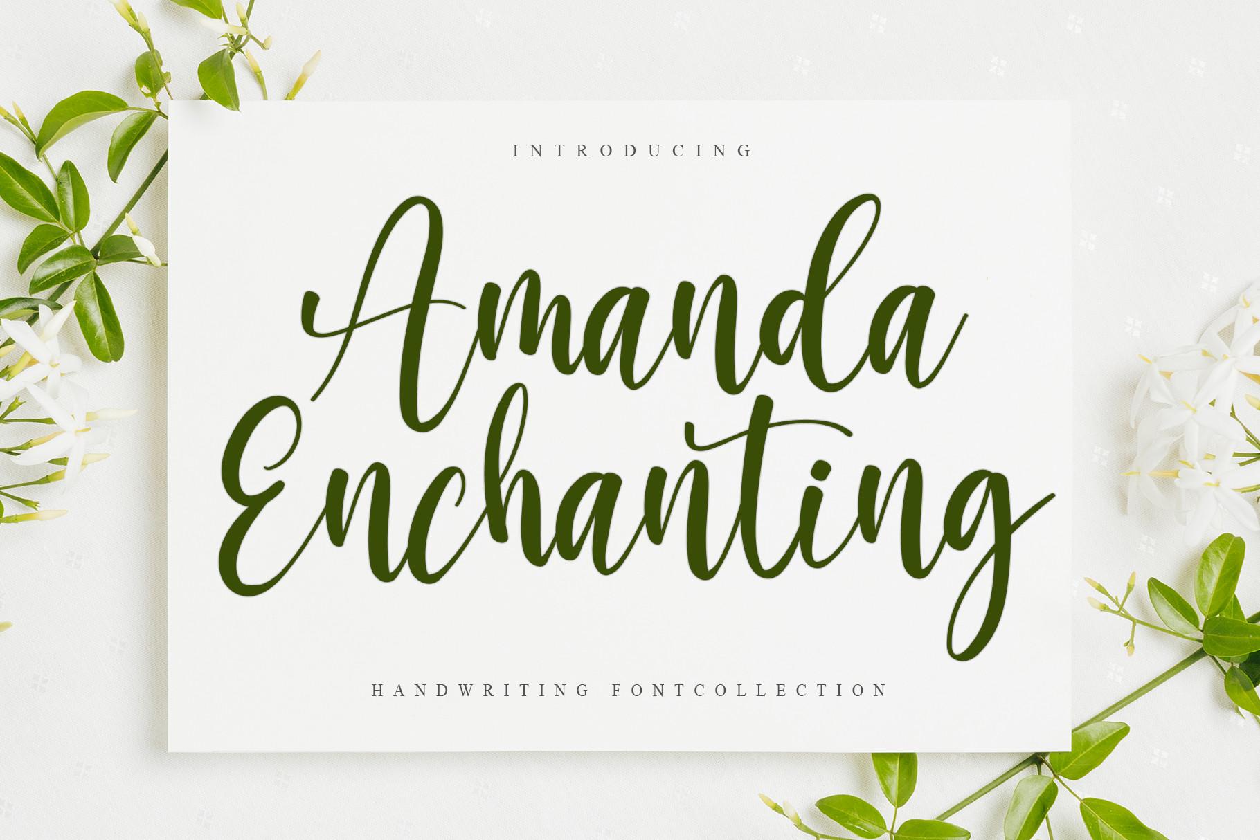 Amanda Enchanting Font
