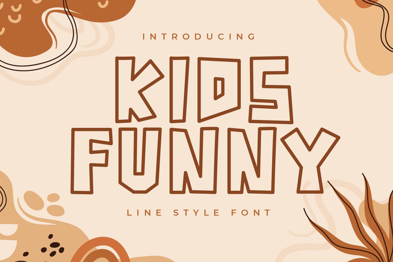 Kids Funny Font