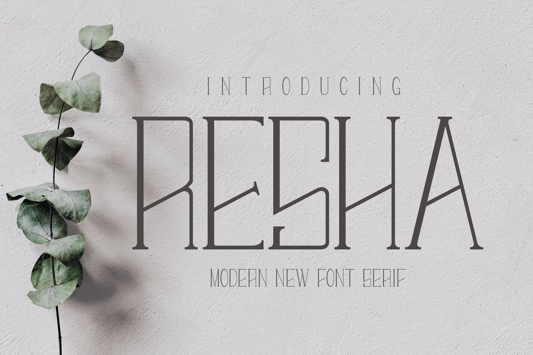 Resha Font