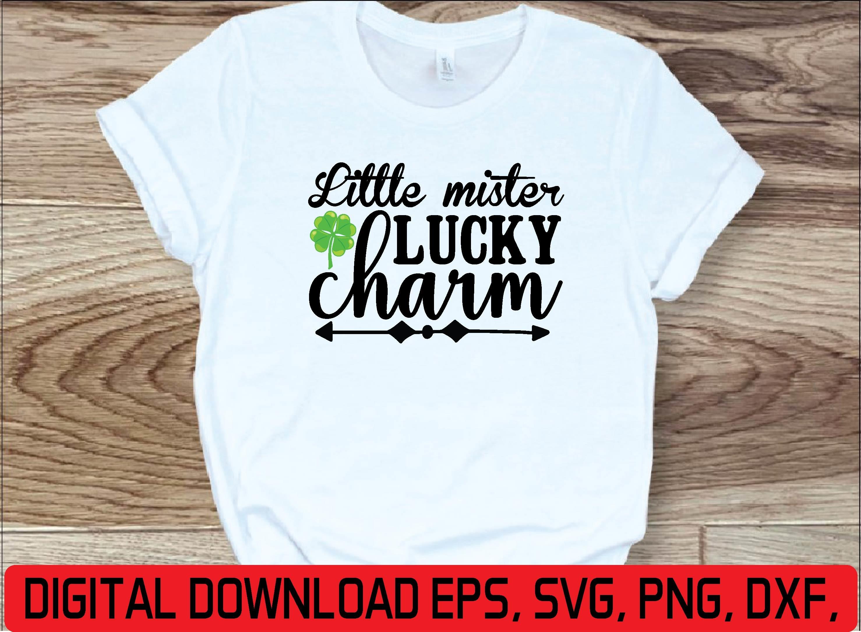 Little Mister Lucky Charm Svg
