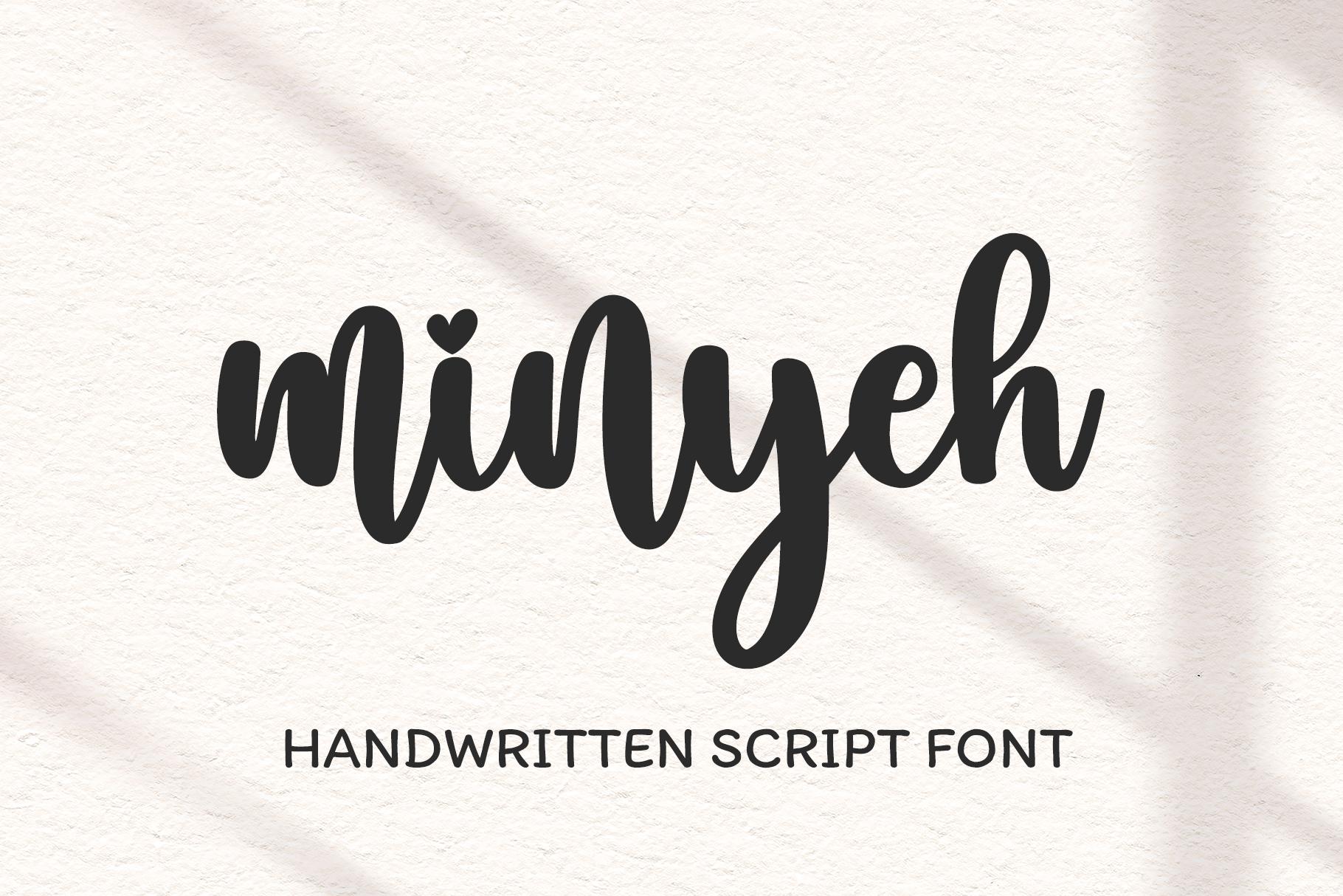 Minyeh Font