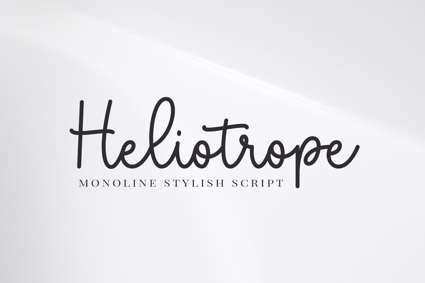 Heliotrope Font
