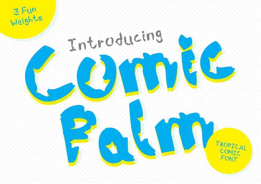 Comic Palm Font