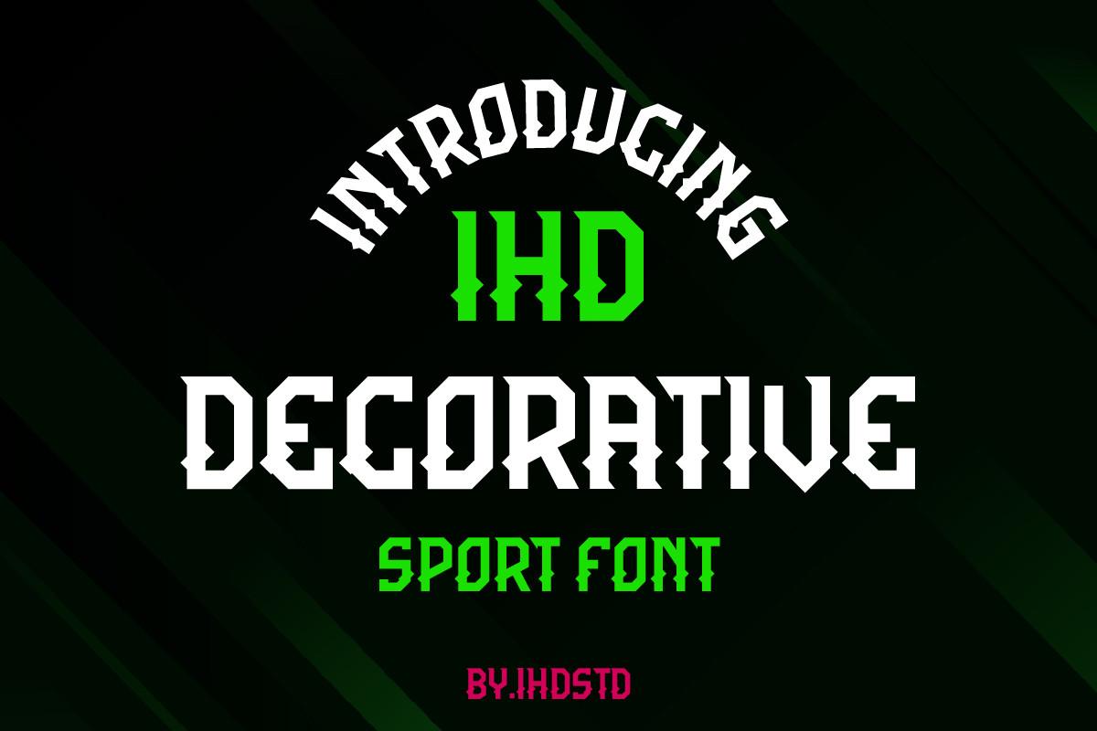 IHD Font