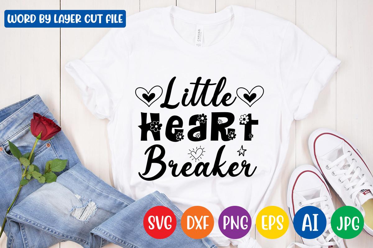 Little Heart Breaker Svg