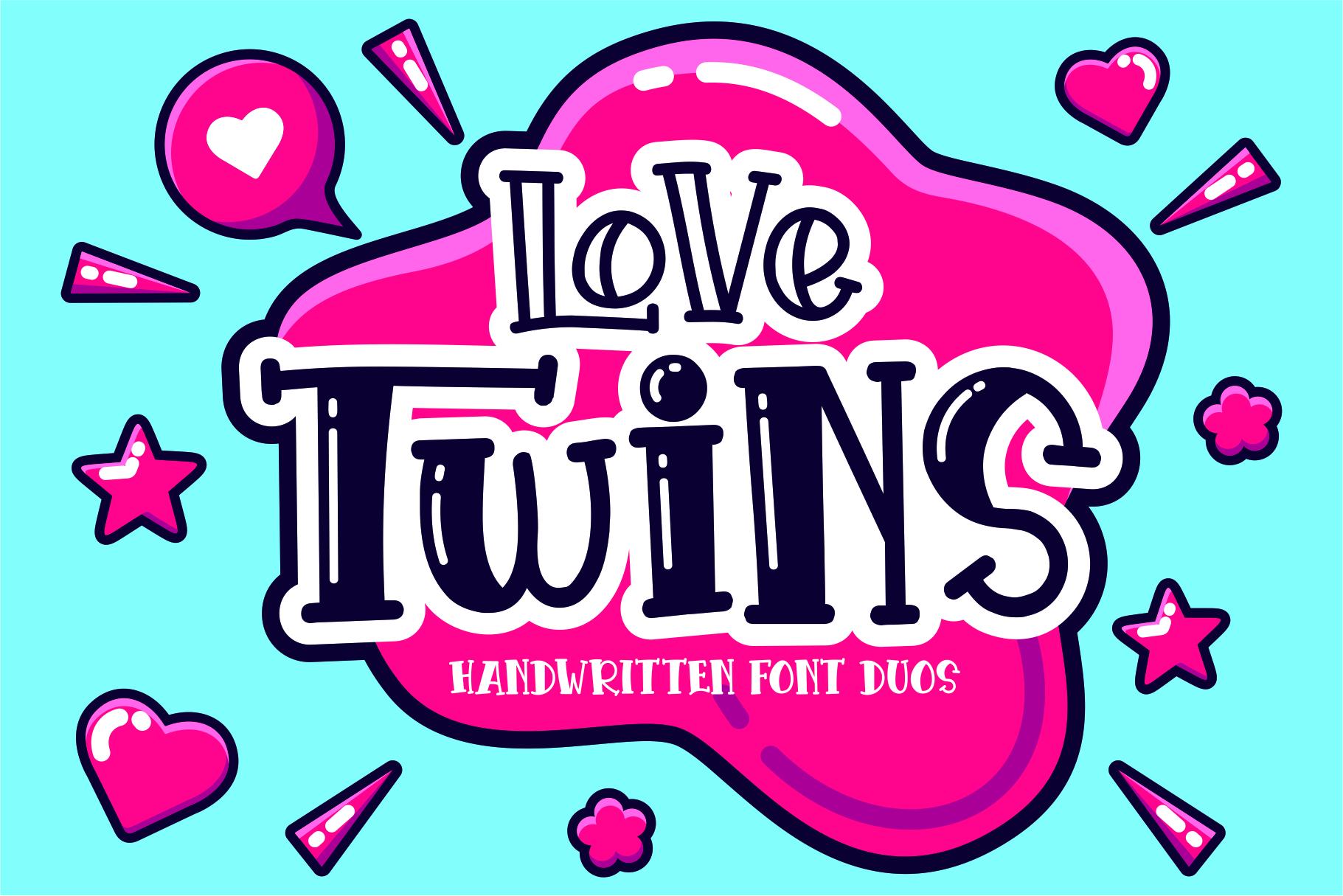 Love Twins Font