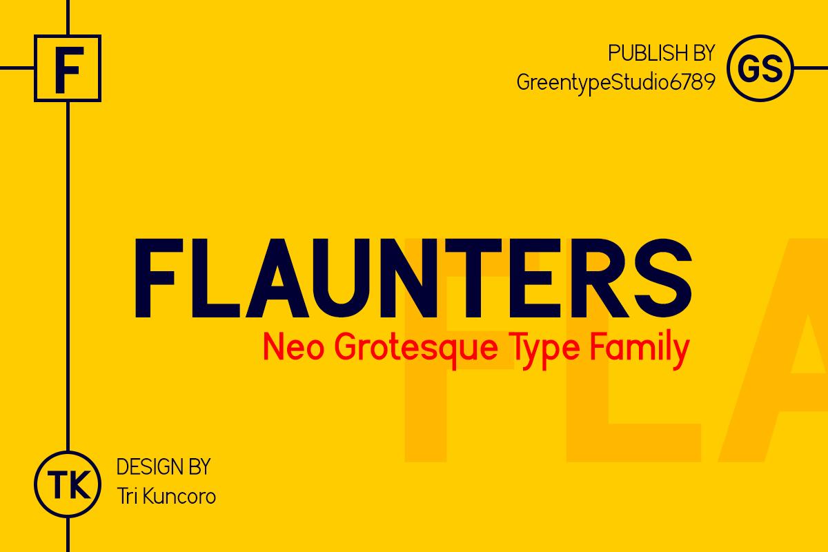 Flaunters Font