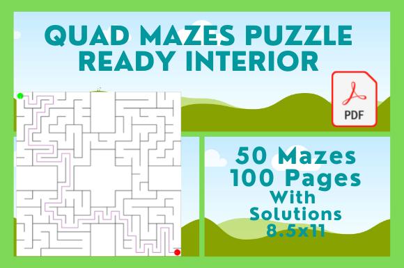 Interior Mazes Puzzle for Kids,
