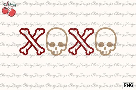 XOXO Skeleton Valentine