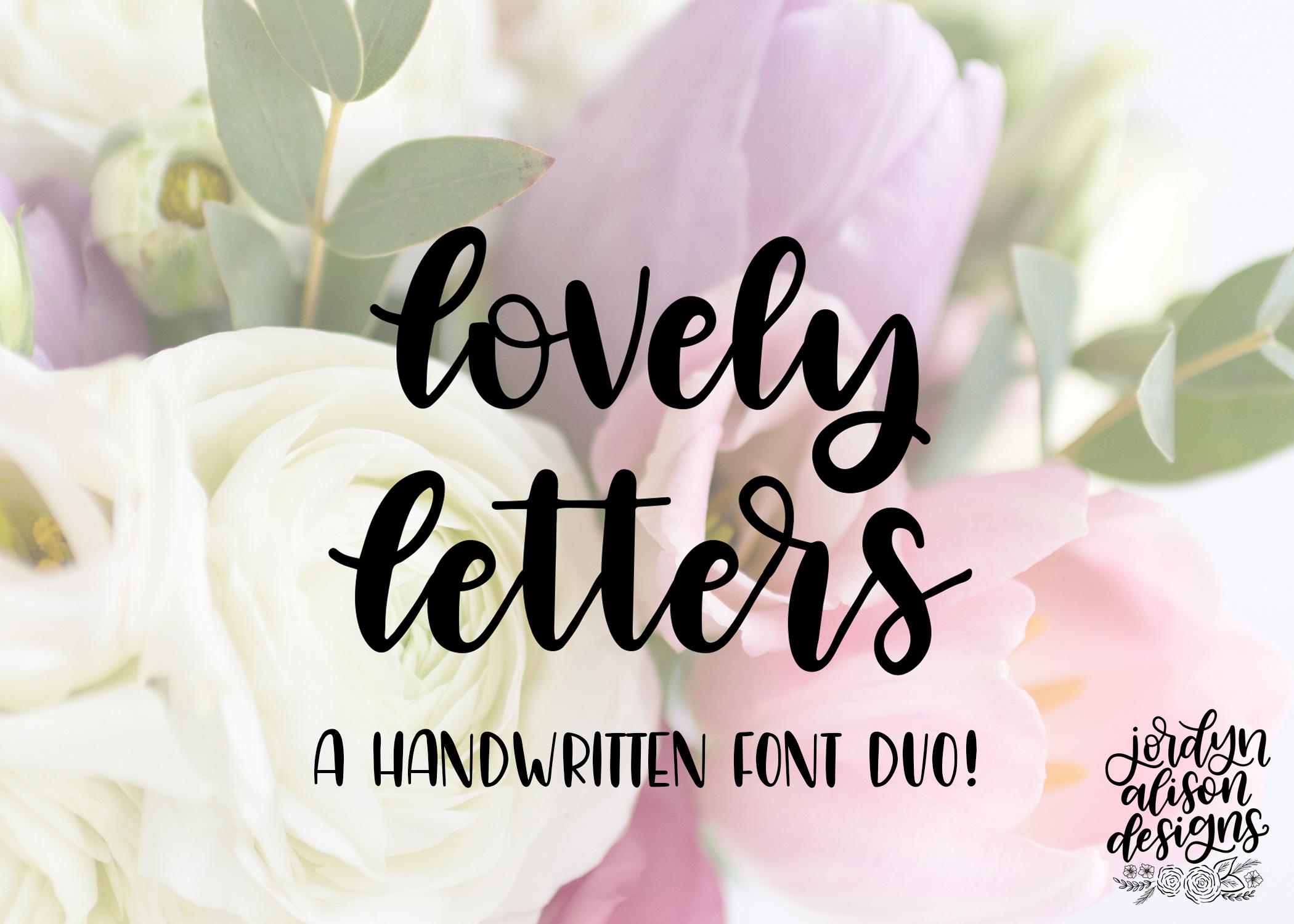 Lovely Letters Font
