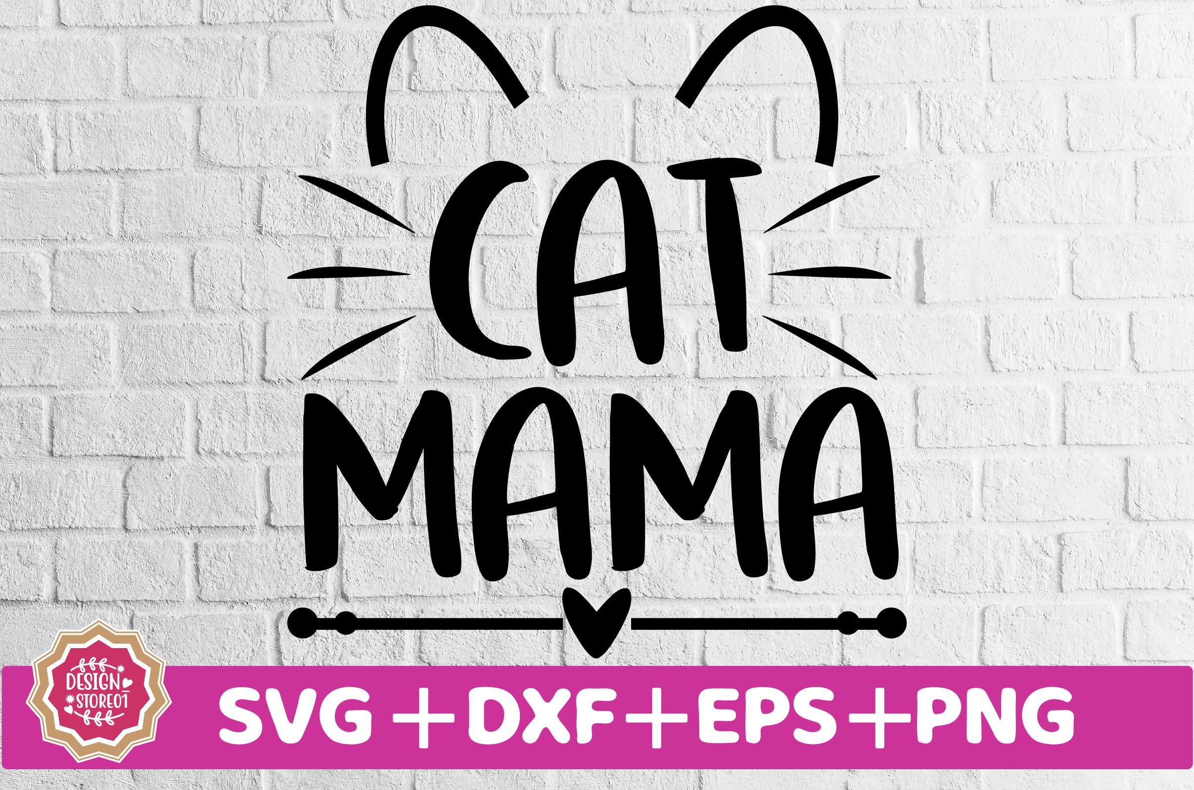 Cat Mama SVG