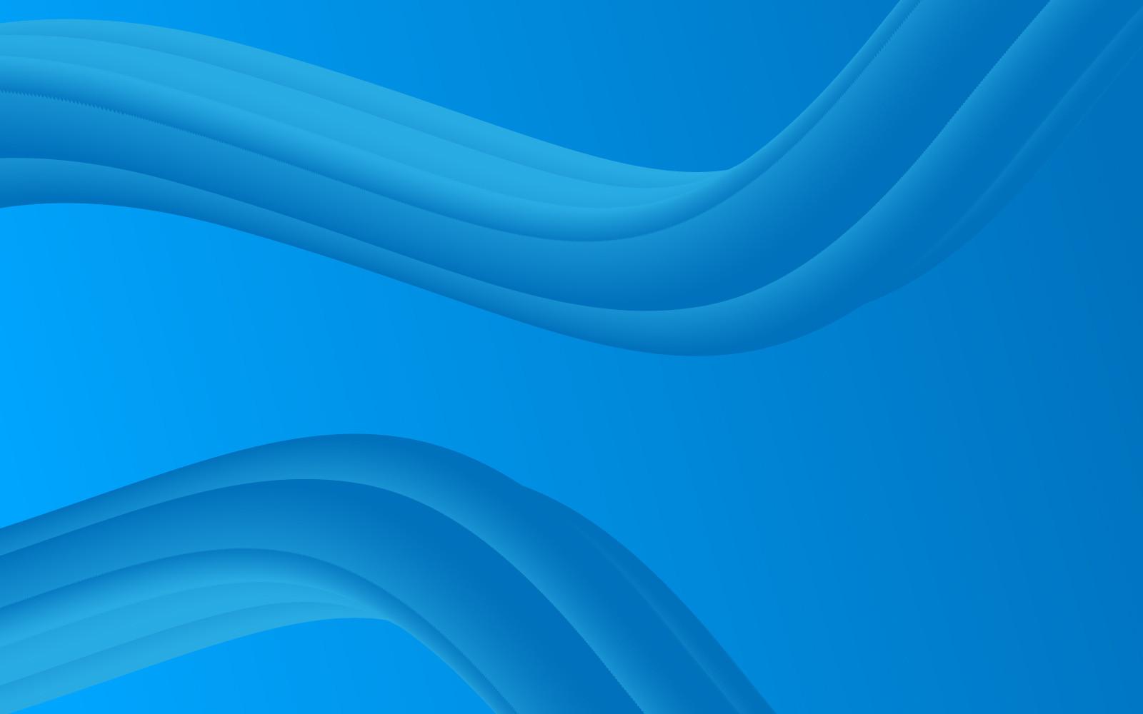 Abstract Stylish Blue Gradient Template