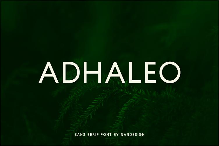 Adhaleo Font
