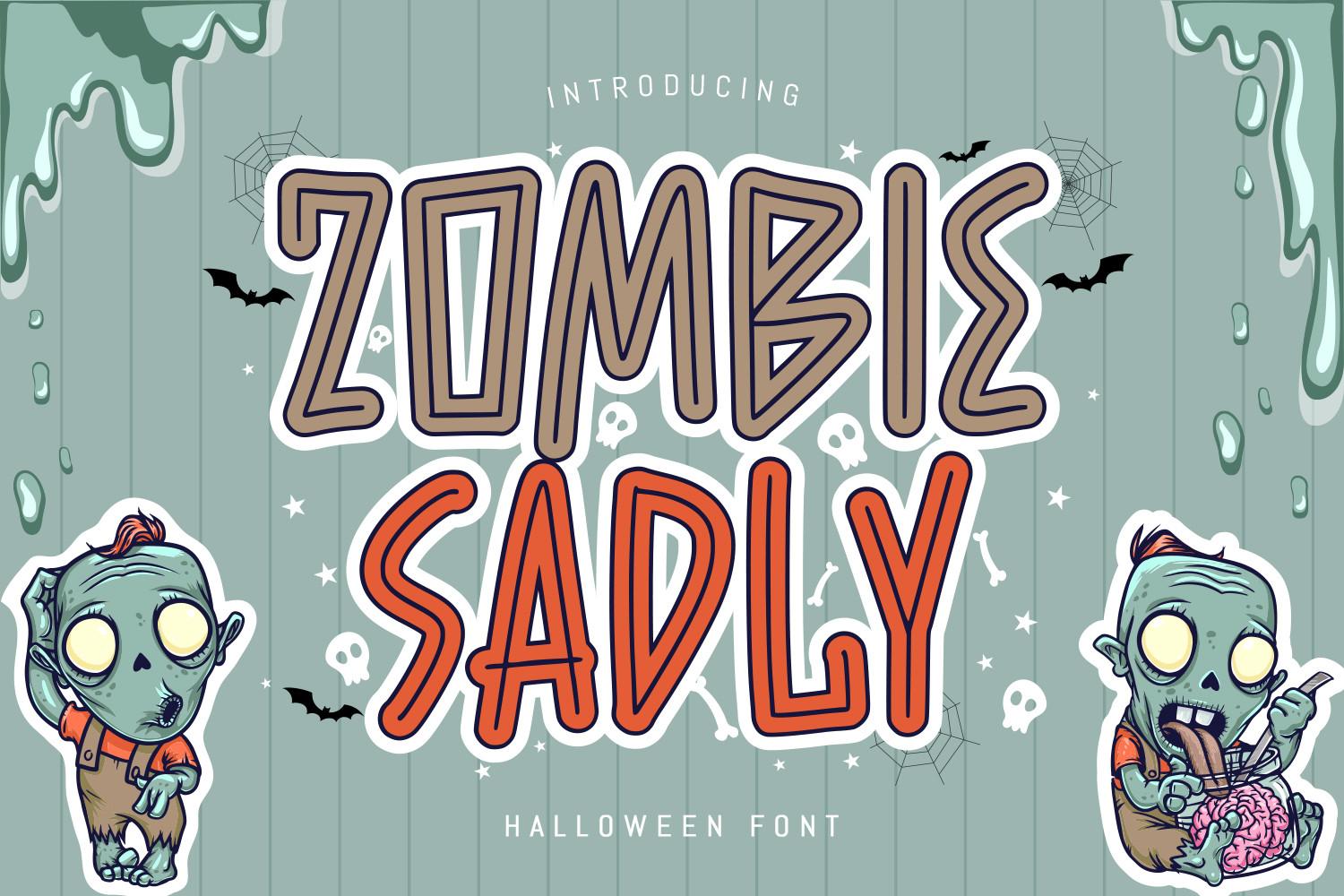Zombie Sadly Font