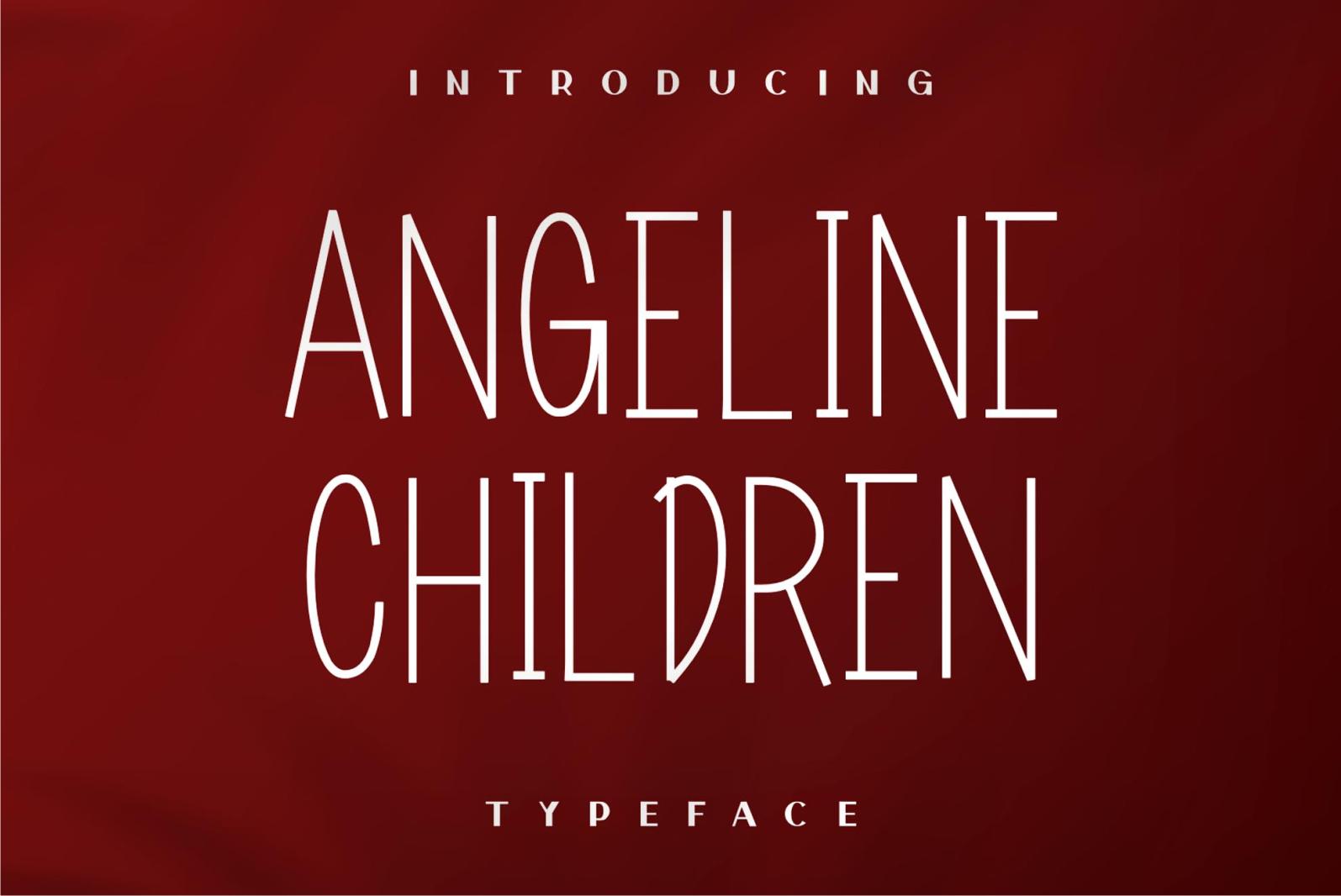 Angeline Children Font