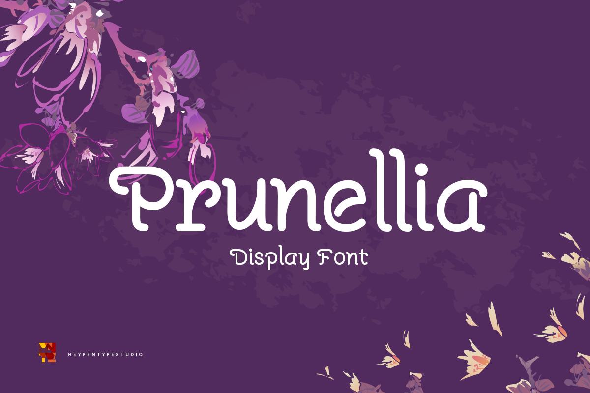 Prunellia Font