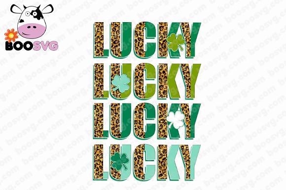 St Patrick Day Leopard Lucky PNG
