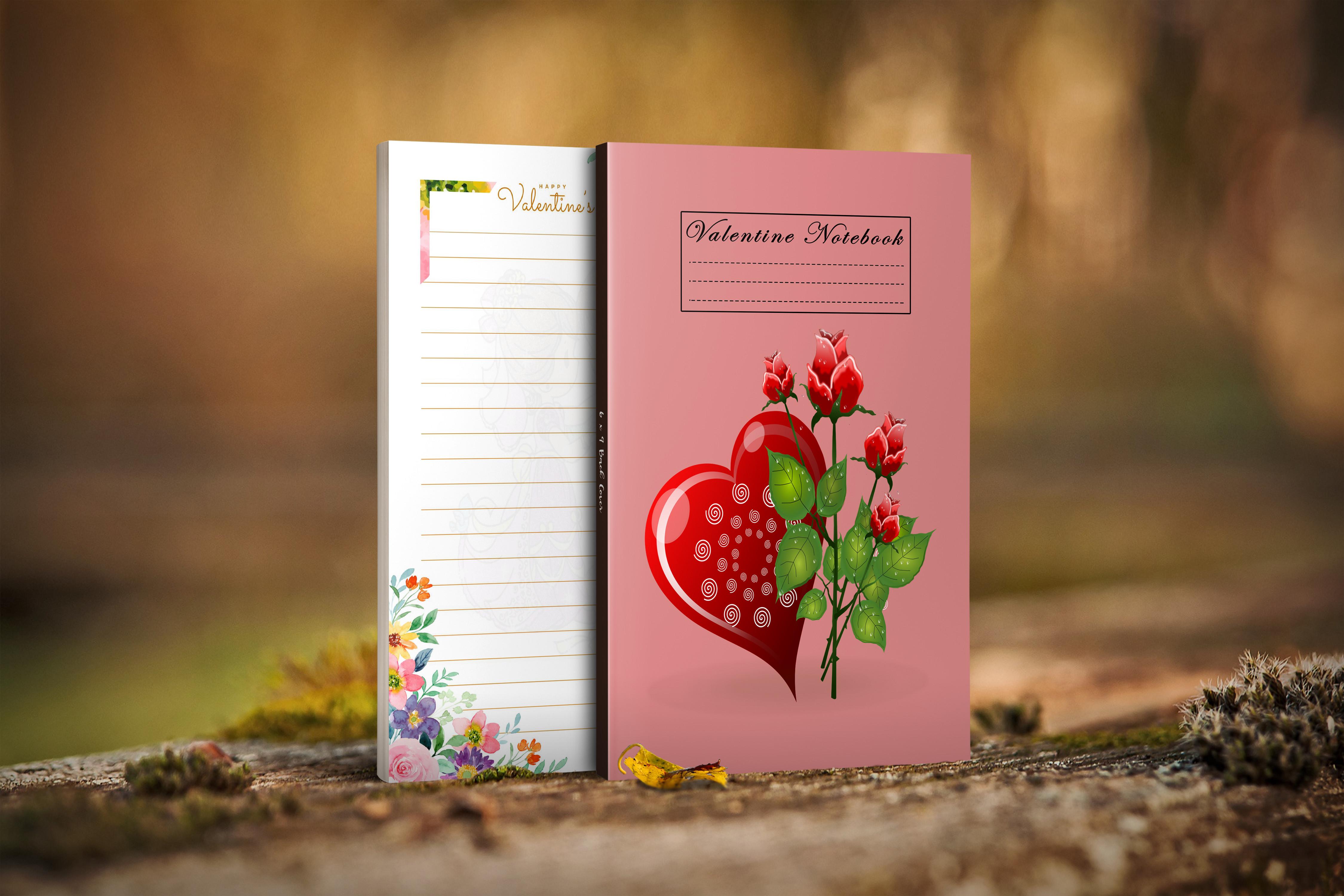 Valentine Line Journal- Coloring Version