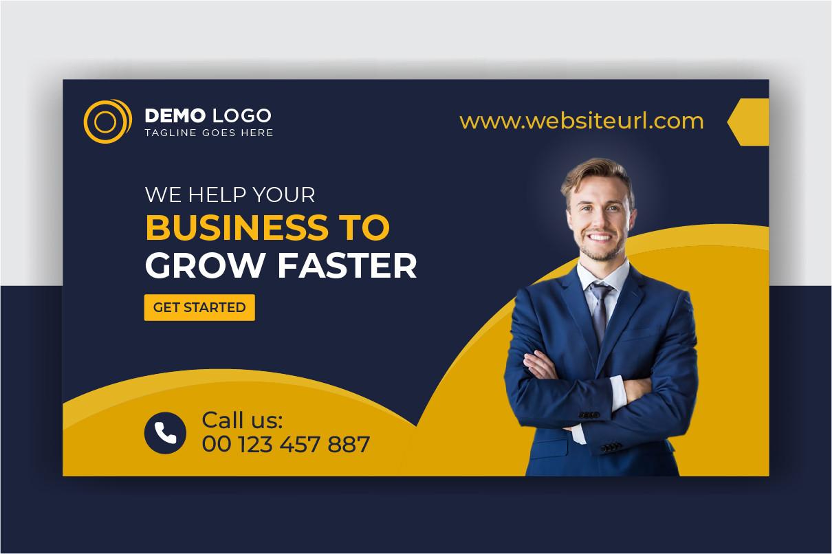 Business Conference Web Banner Design