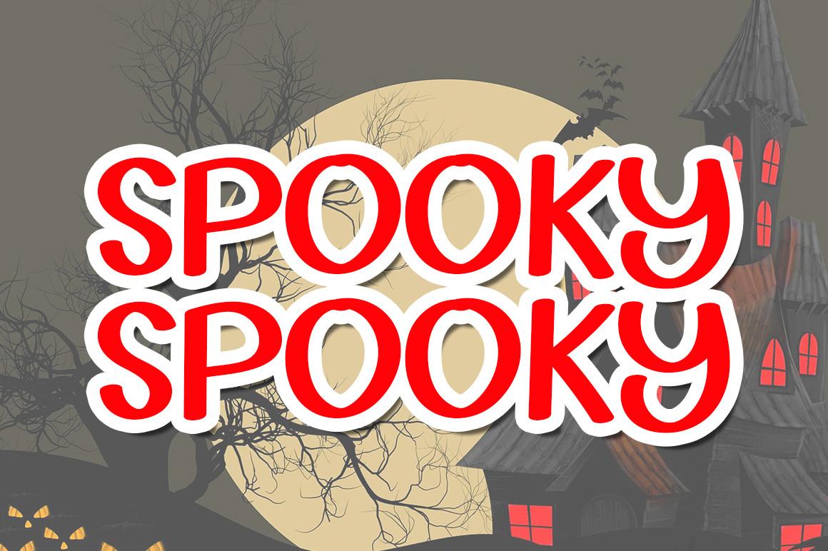 Spooky Spooky Font