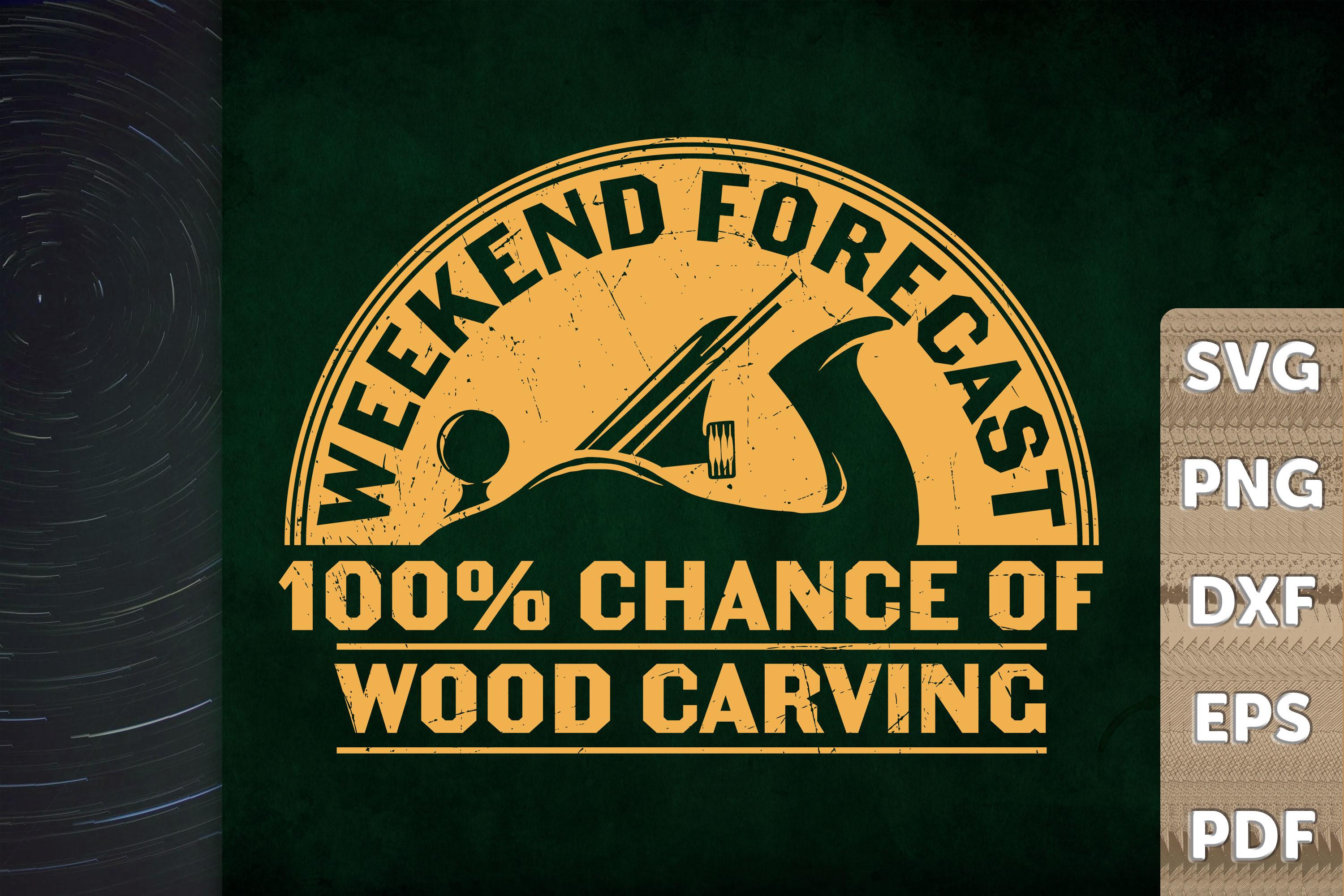 Weekend Forecast 100% Change of Wood