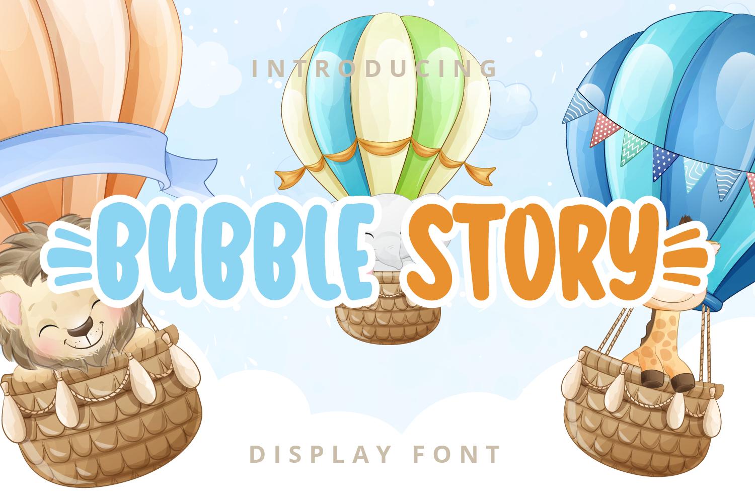 Bubble Story Font
