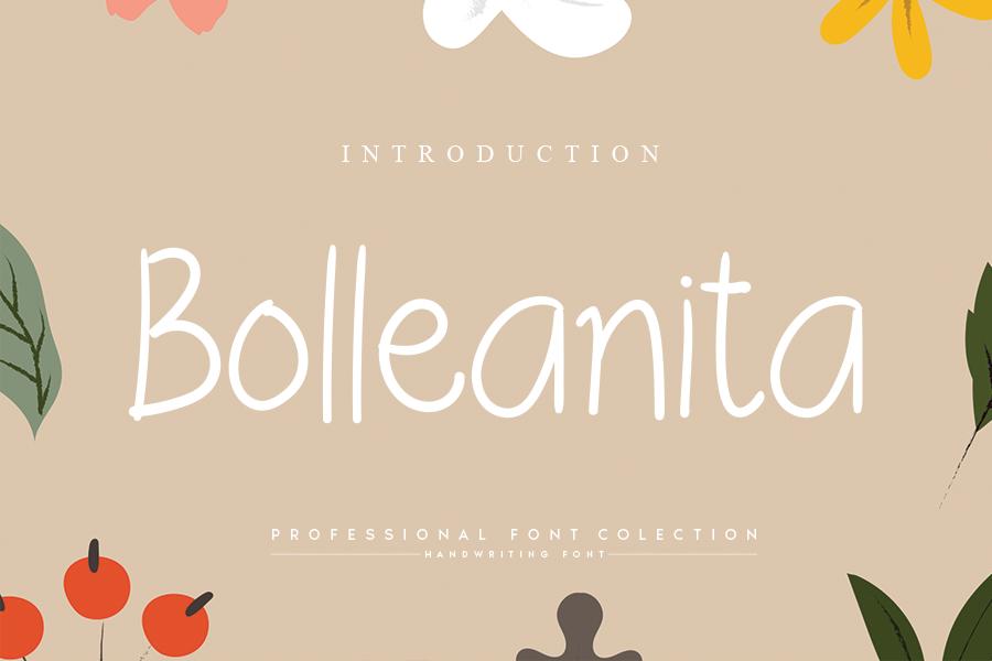 Bolleanita Font
