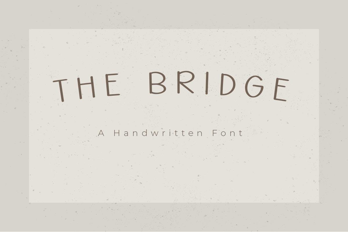 The Bridge Font